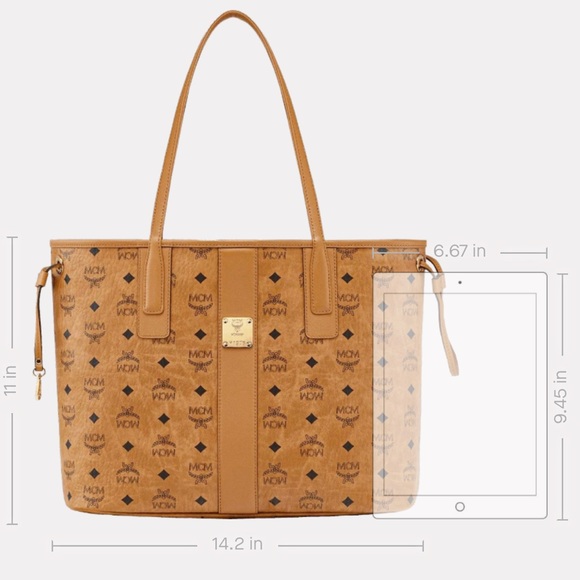 MCM medium shopper (REVERSIBLE) - Picture 10 of 13